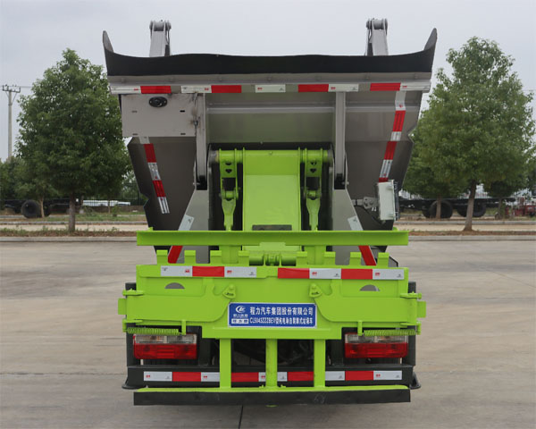 程力牌CL5043ZZZBEV型純電動自裝卸式垃圾車